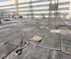 專業工地樓面金剛砂耐磨固化地坪施工橡膠板防護租賃