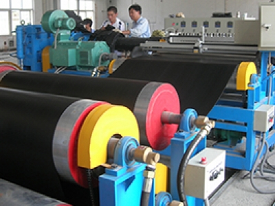 內襯天然橡膠，硫化橡膠，現場襯膠施工